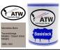 Preview: Mercedes-Benz, Travertinbeige Metallic / Desert Silver Metallic, 1693 / 693: 1L Lackdose, von ATW Autoteile West.